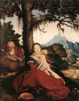 漢斯 巴爾東 格林 Rest on the Flight to Egypt